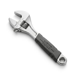 Adjustable_wrench_product_image_202608180352 Lurivia Heavy-Duty Adjustable Wrench with Precision Jaw Mechanism