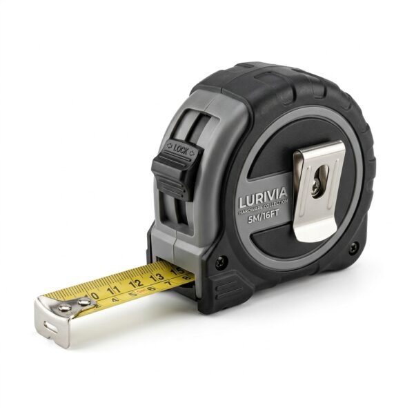 Measuring_tape_product_photograph_202608200323 Lurivia Precision Measuring Tape with Durable Ergonomic Casing