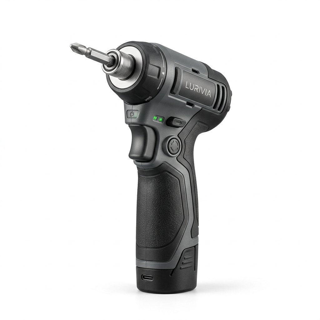 Lurivia Electric Power Screwdriver with Ergonomic Handle